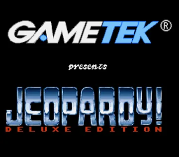 Jeopardy! - Deluxe Edition (USA) screen shot title